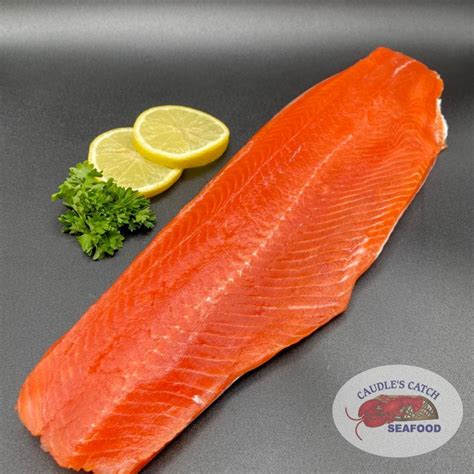 Sockeye Salmon Fillets (Wild-Caught, Pacific Ocean)) | Caudle's Catch ...