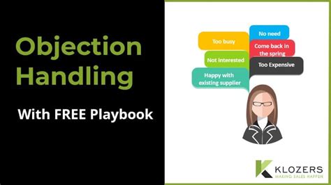Rezultat imagine pentru Objection Handling