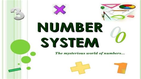 Image result for Number System Lesson Explanation
