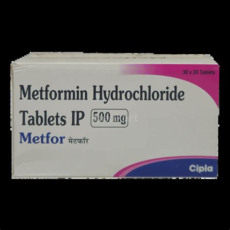 METFOR 500MG TABLET 20'S: Price, Uses, Side Effect, Composition ...