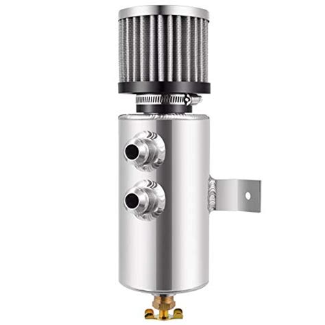 Buy Annpee 750ml Aluminum Baffled Oil Catch Can Breather Can with Drain ...