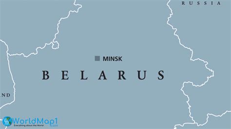Free Printable Belarus Maps