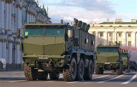 Wallpaper parade, Russia, military equipment, Typhoon, universal, KAMAZ ...