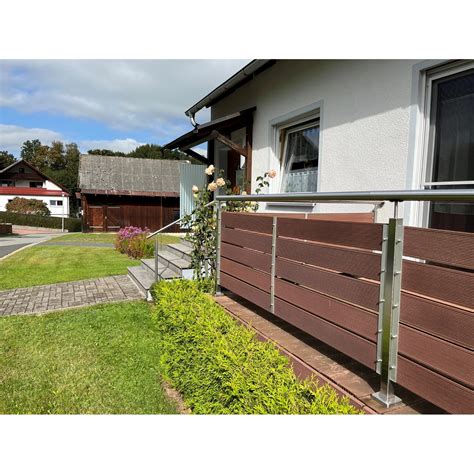 COVERNIT Terasové prkno WPC, duté, 2D, hnědá, 140 x 25 x 4000 mm ...