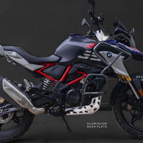 BMW G310 GS Zana Lower Crash Guard with Puck – LRL Motors