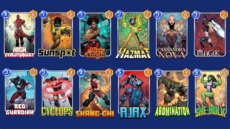 5 best High Evolutionary decks in Marvel Snap