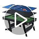 Buy RUP 6ft 3 in 1 Pool/Billiards, Ping Pong/TT, Study Multi Game Table ...