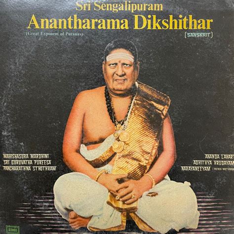 Buy Sengalipuram Anantharama Dikshidar - Great Exponent Of Puranas ...