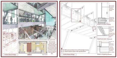 Bridging Courtyard of Economies | CEPT - Portfolio