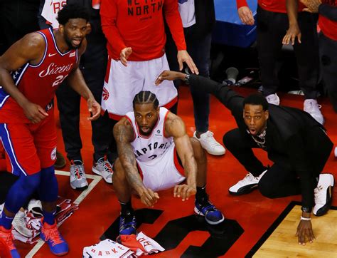 Kawhi Leonard's buzzer beater lifts Raptors to Eastern Conference ...