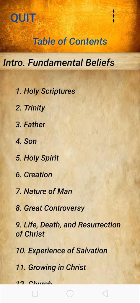 28 Adventist Fundamental Beliefs APK for Android Download