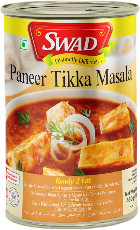 SWAD Ready to Eat Paneer Tikka Masala 450g – swad.shop