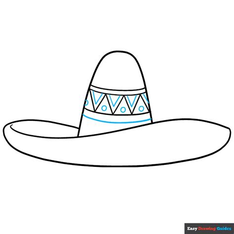How to Draw a Sombrero - Really Easy Drawing Tutorial