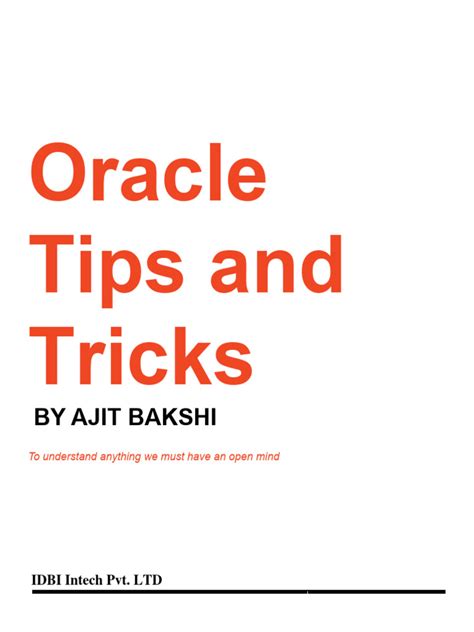Oracle Database Tips 的图像结果