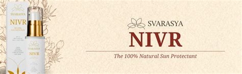 Svarasya Nivr Mineral Sunscreen SPF 21 PA ++ | 50ml Sunscreen with Zinc ...