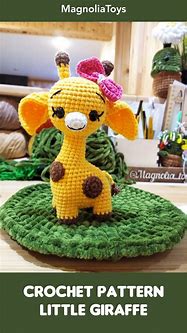 Image result for Crochet Giraffe Stuffed Pattern