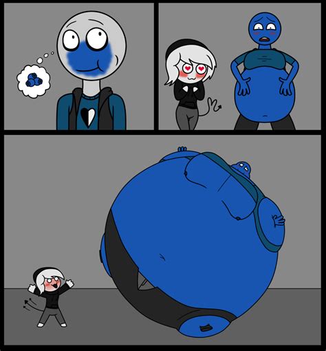 Art Trade : Peter/YB Blueberry Inflation — Weasyl