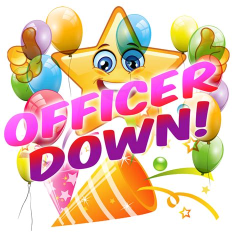 HD image / meme template | "Officer Down!" Star | Know Your Meme