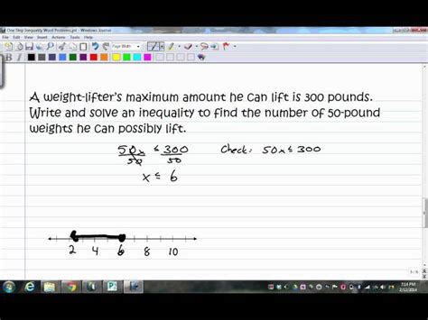 Image result for One Step Inequality Word Problems Worksheet