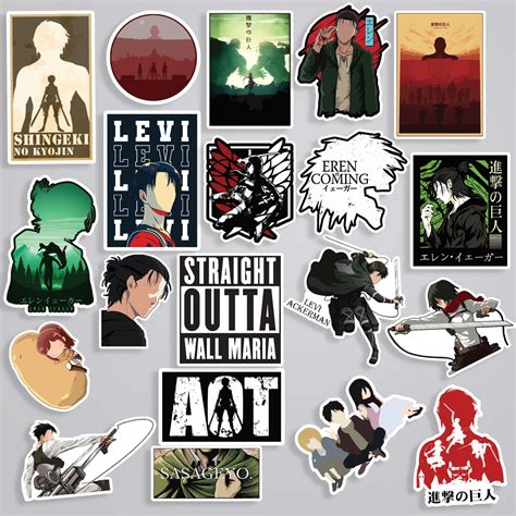 Attack on Titan Stickers Pack 1 - Limited Edition