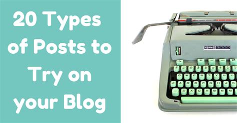 Image result for Types of Blog Posts