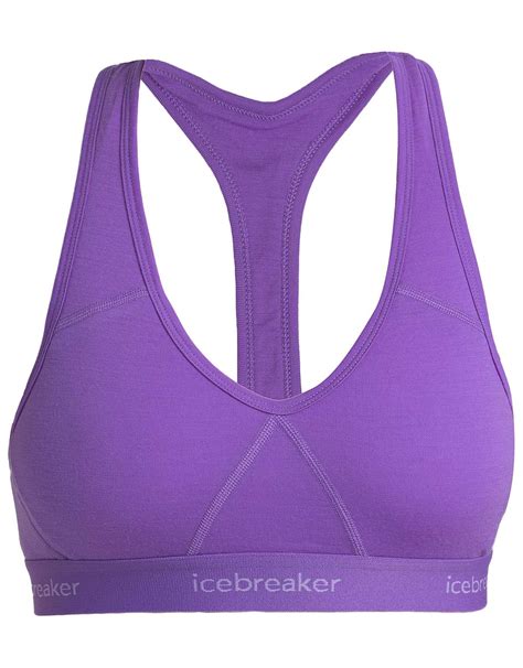 Icebreaker Women Merino Sprite Racerback Bra Magic Brassières de sport ...