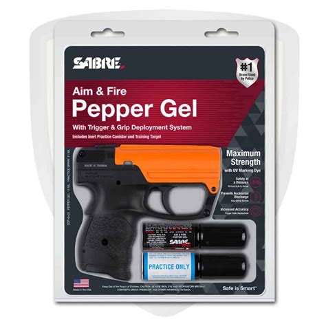Sabre Pepper Spray Gun – Accurate and Easy-to-Use Self-Defence