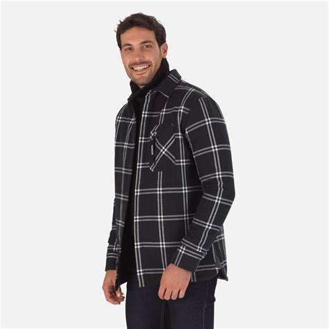 Men’s Flannel Shirt | Black | Rossignol