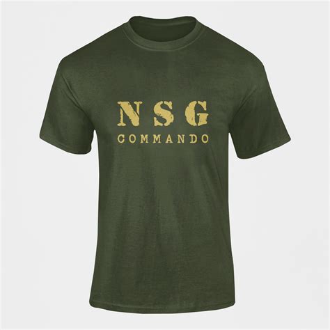 Men's NSG T-shirt | NSG | Commando – Olive Planet