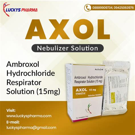 AXOL-15 Respules Luckys Pharma Lab Pvt. Ltd.