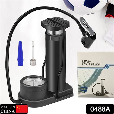 0488A Foot Pump | Portable High Pressure Foot Air Pump Heavy Compresso ...