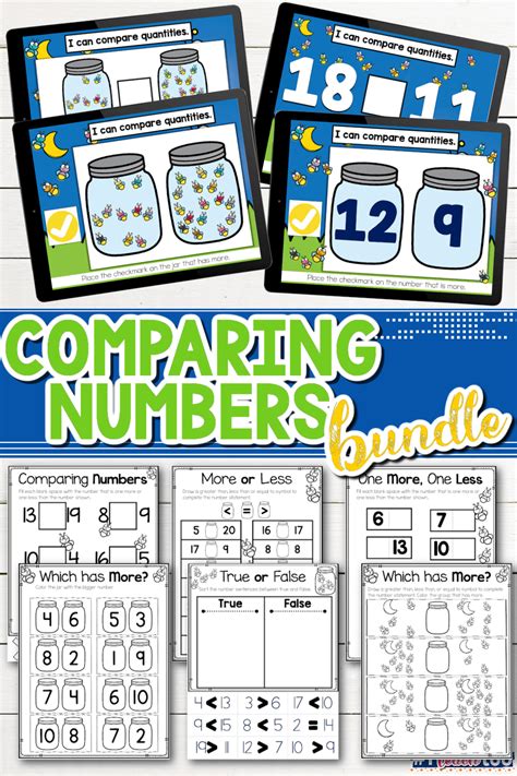 Image result for Kindergarten Comparing Numbers Lesson