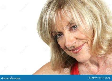 Seductive Older Woman stock image. Image of mature, healthy - 692797