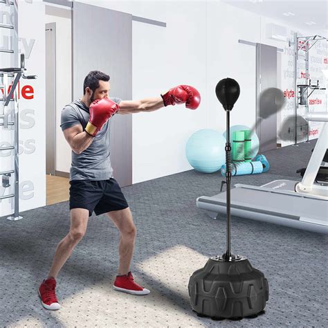 ZHAO Punching Bag for Adults Height Adjustable Kickboxing Bags Speed ...