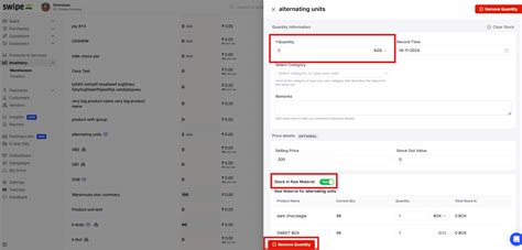 How to make automatic stock in of raw materials once finished/main ...