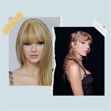The Evolution Of Taylor Swift's Bangs, From Long & Blunt To Curly