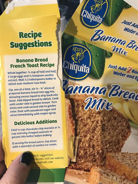 Chiquita Banana Bread Box Recipe | Bryont Blog