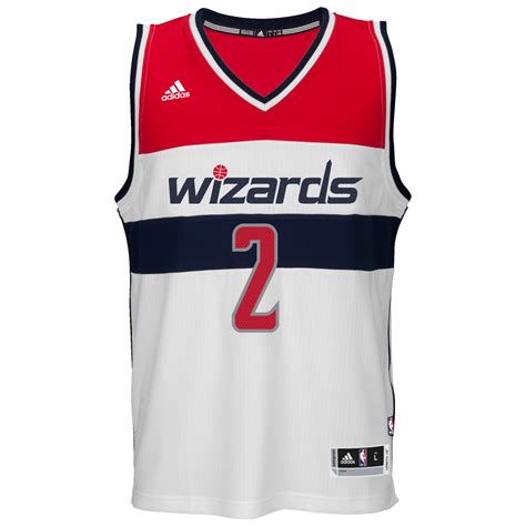 Adidas NBA Swingman Jersey Washington Wizards John Wall #2 - A46255 ...