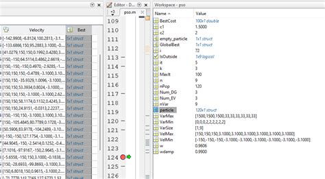 Trajectory Optimization Using PSO in MATLAB 的图像结果