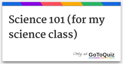 Science 101 Basic 的图像结果