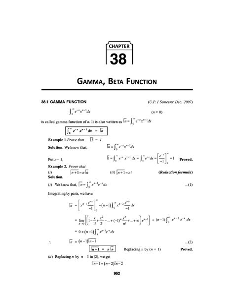 Image result for The Beta Function Problem of Gamma Function by Ammaths Tutorials