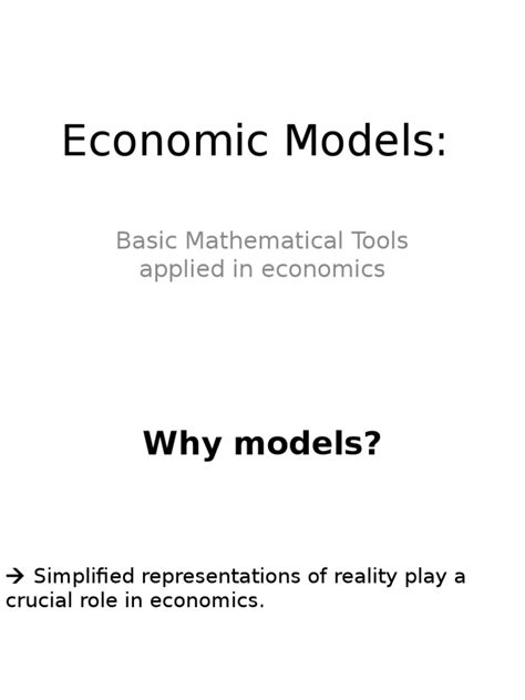 Image result for Example of Economic Modeling