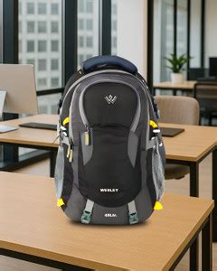 WESLEY Spartan Unisex Travel Rucksack hiking laptop bag fits upto 17.3 ...