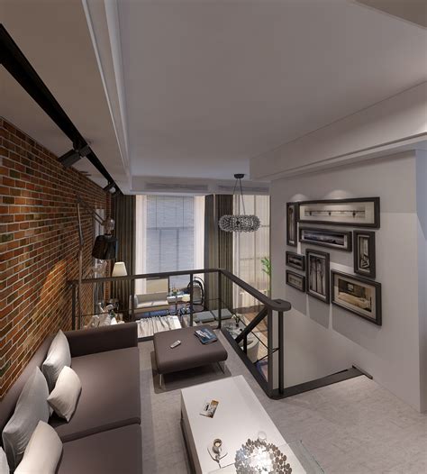 30平loft公寓-小户型如何变身 - 样板房 - 孟一涵设计作品案例