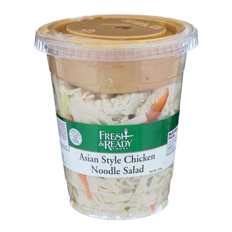 Fresh & Ready Foods Asian Style Chicken Noodle Salad - Shop Snack Trays ...