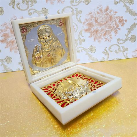 Shridi SaiBaba with Charan Paduka – Arnavira® Official Store