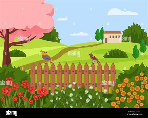 How To Draw Garden Birds