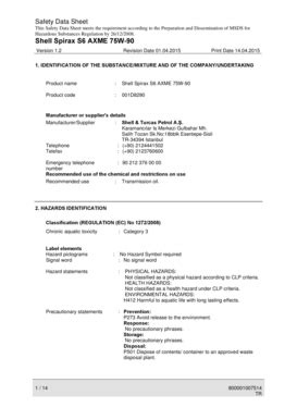 Shel Spirax S6 Axme - Fill Online, Printable, Fillable, Blank | pdfFiller