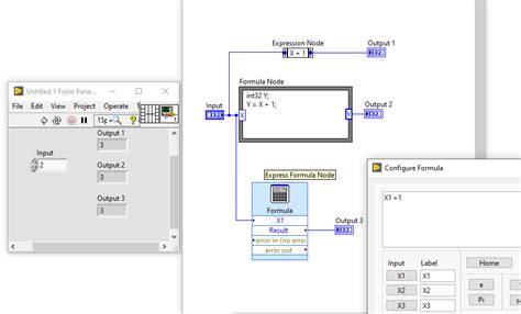 How to Use LabVIEW Express Formula 的图像结果