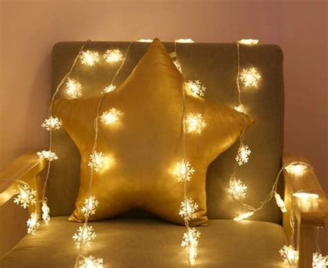 Image result for Snowflake String Lights Emoge